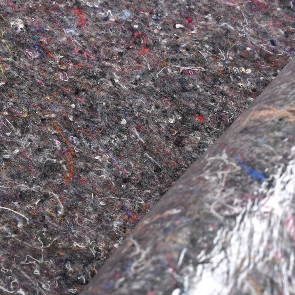 vidaXL Non-slip Painter Fleece 50 m 180 g/m�� Grey