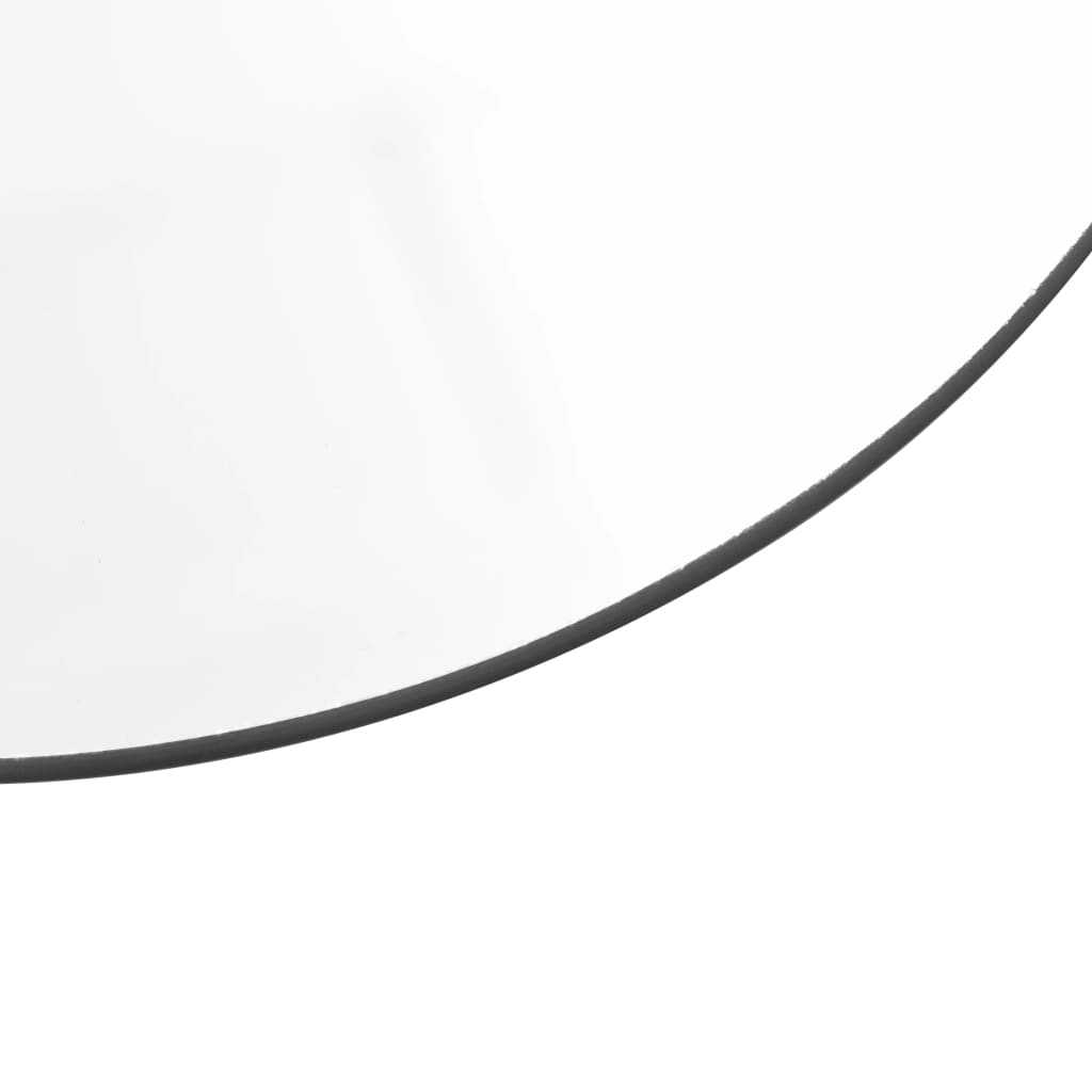 vidaXL 7 Piece Wall Mirror Set Round Glass