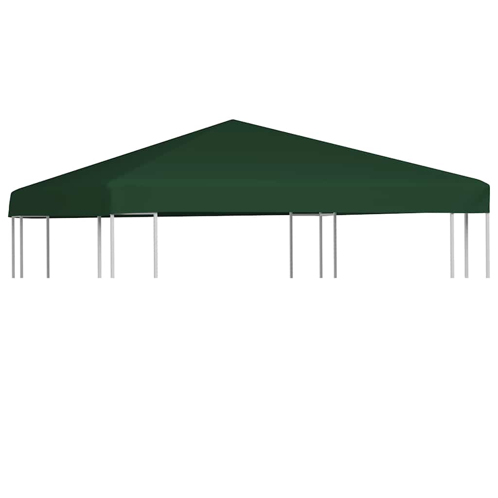 vidaXL Gazebo Top Cover 310 g/m�� 3x3 m Green