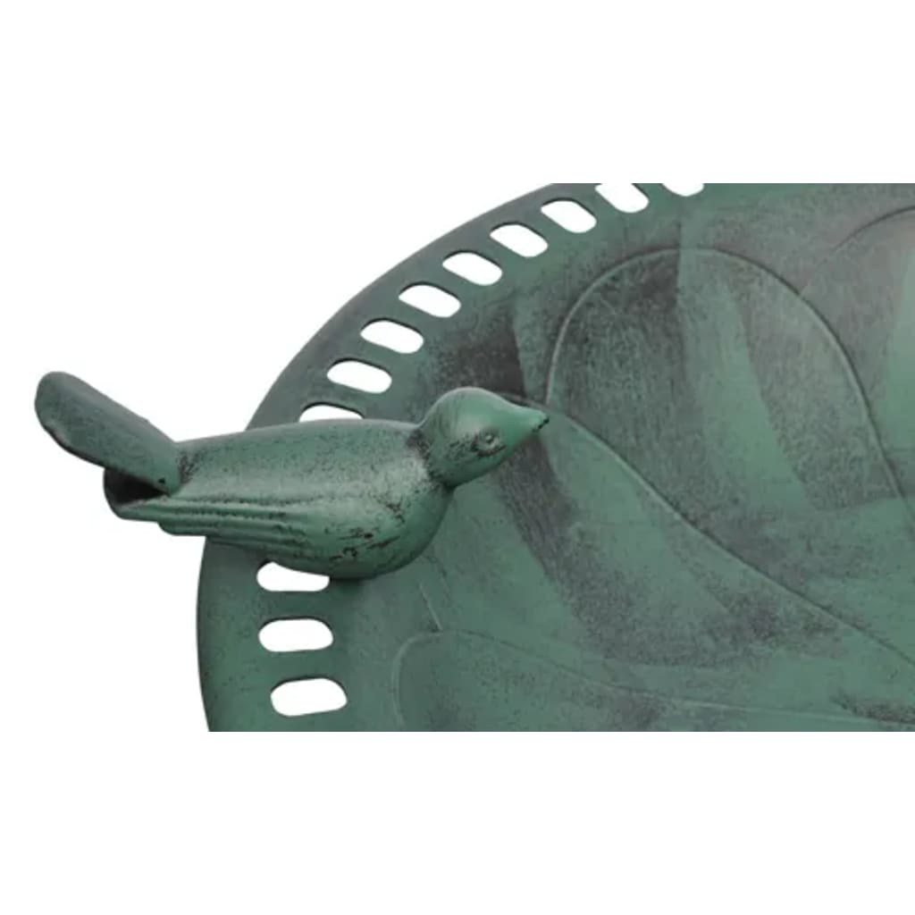 vidaXL Bird Bath with Decorative Bird