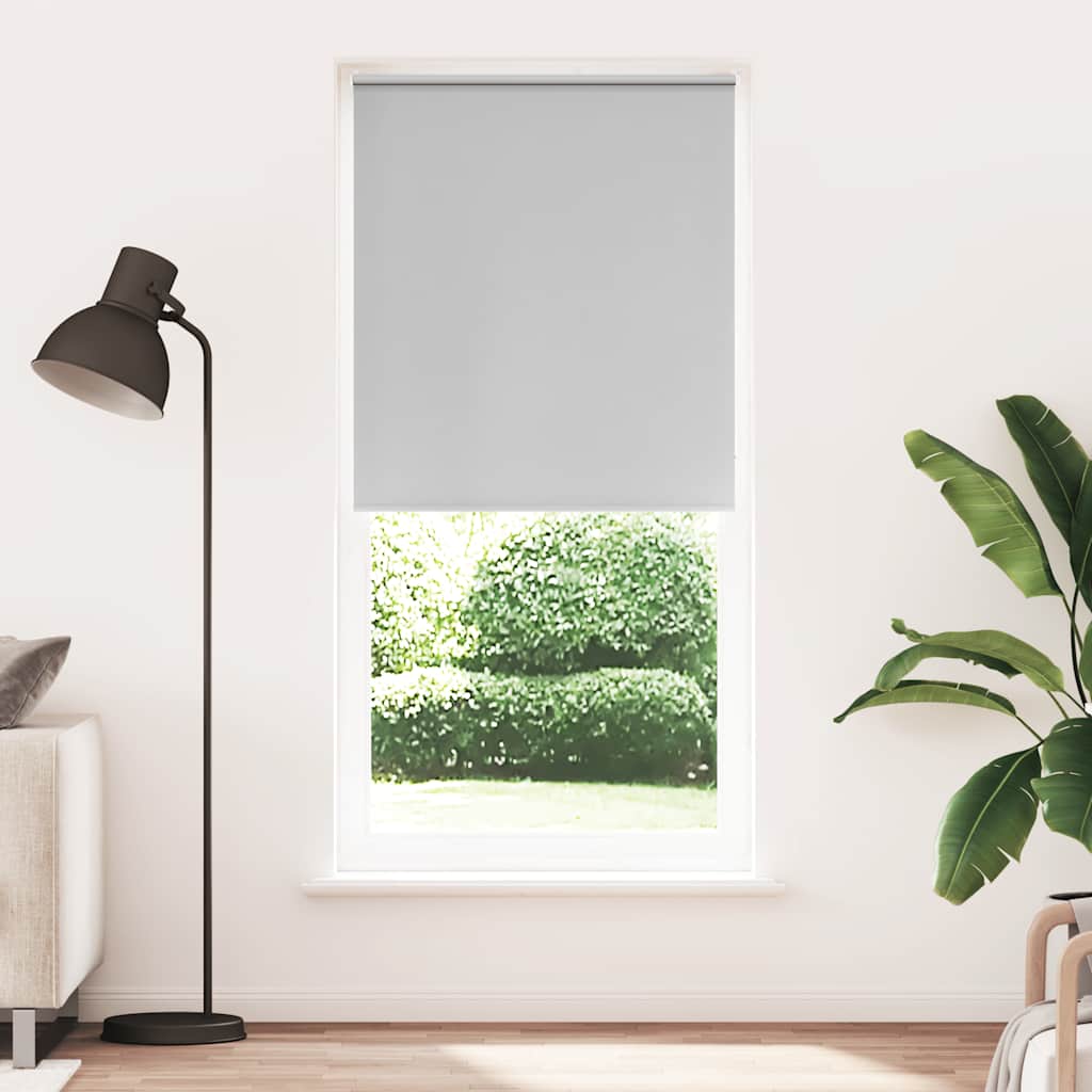 Roller Blind Blackout 80 x 230 cm Grey