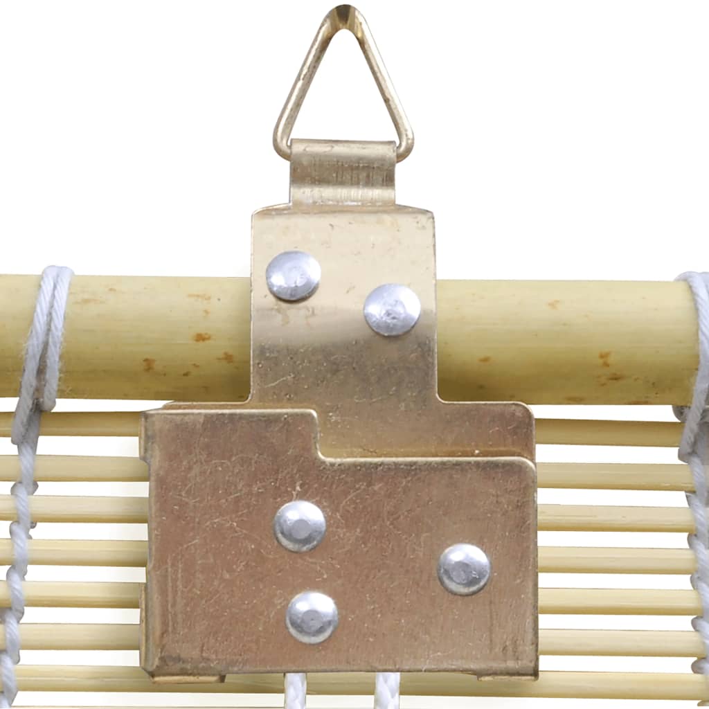 vidaXL Natural Bamboo Roller Blinds 140 x 160 cm