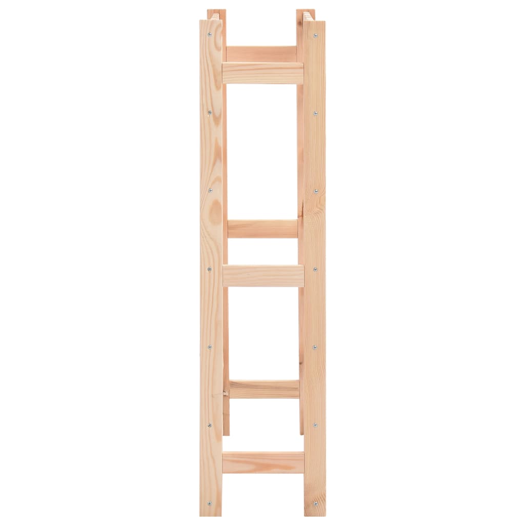 vidaXL Wine Rack for 42 Bottles Pinewood