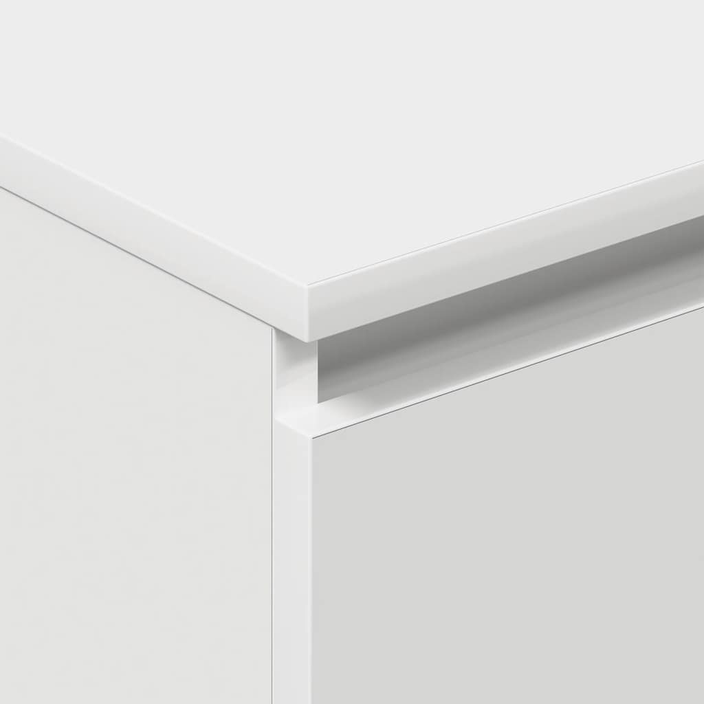 vidaXL Sideboard White 60x35x98.5 cm Engineered Wood