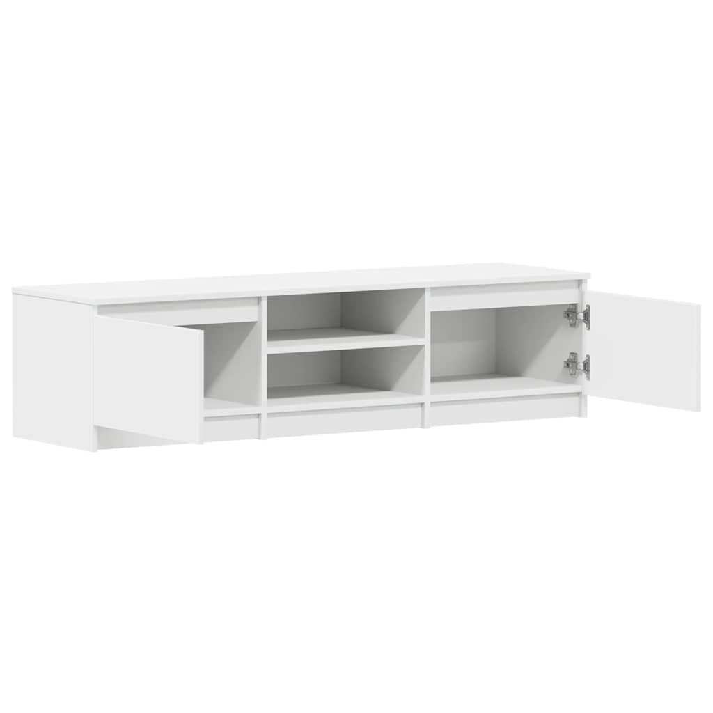 vidaXL TV Cabinet White 140x40x35.5 cm Engineered Wood
