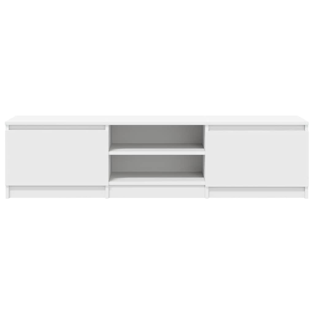 vidaXL TV Cabinet White 140x40x35.5 cm Engineered Wood