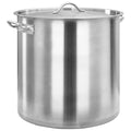 vidaXL Stock Pot 98 L 50x50 cm Stainless Steel