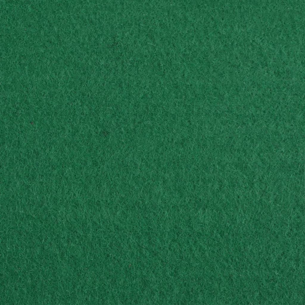 vidaXL Exhibition Carpet Plain 1.2x12 m Green