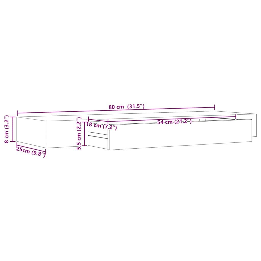 2 LED Inground Light 100 x 100 x 68 mm