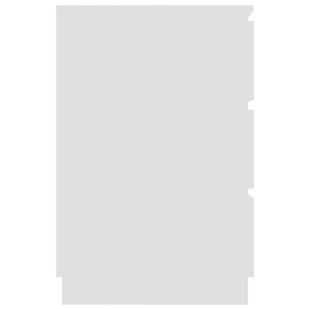 vidaXL Writing Desk White 140x50x77 cm Engineered Wood