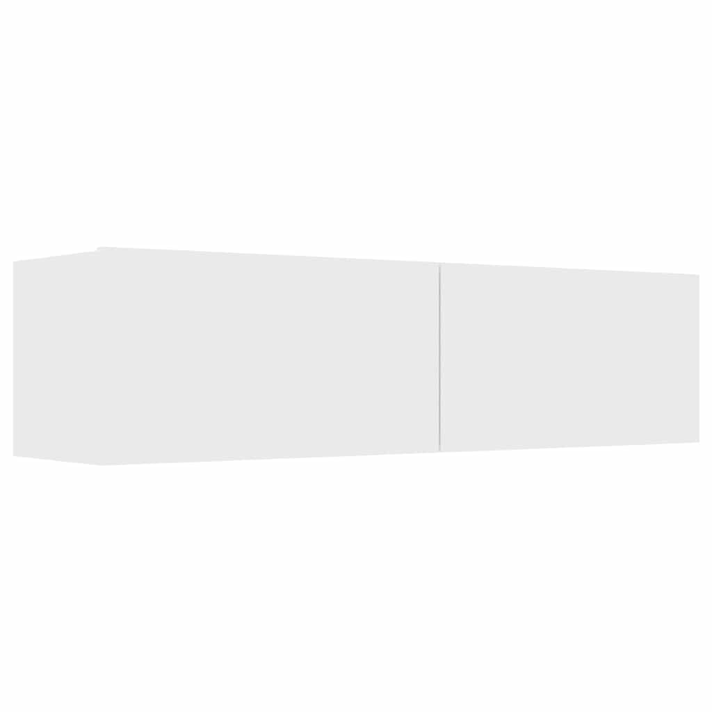 vidaXL TV Cabinet White 120x30x30 cm Engineered Wood