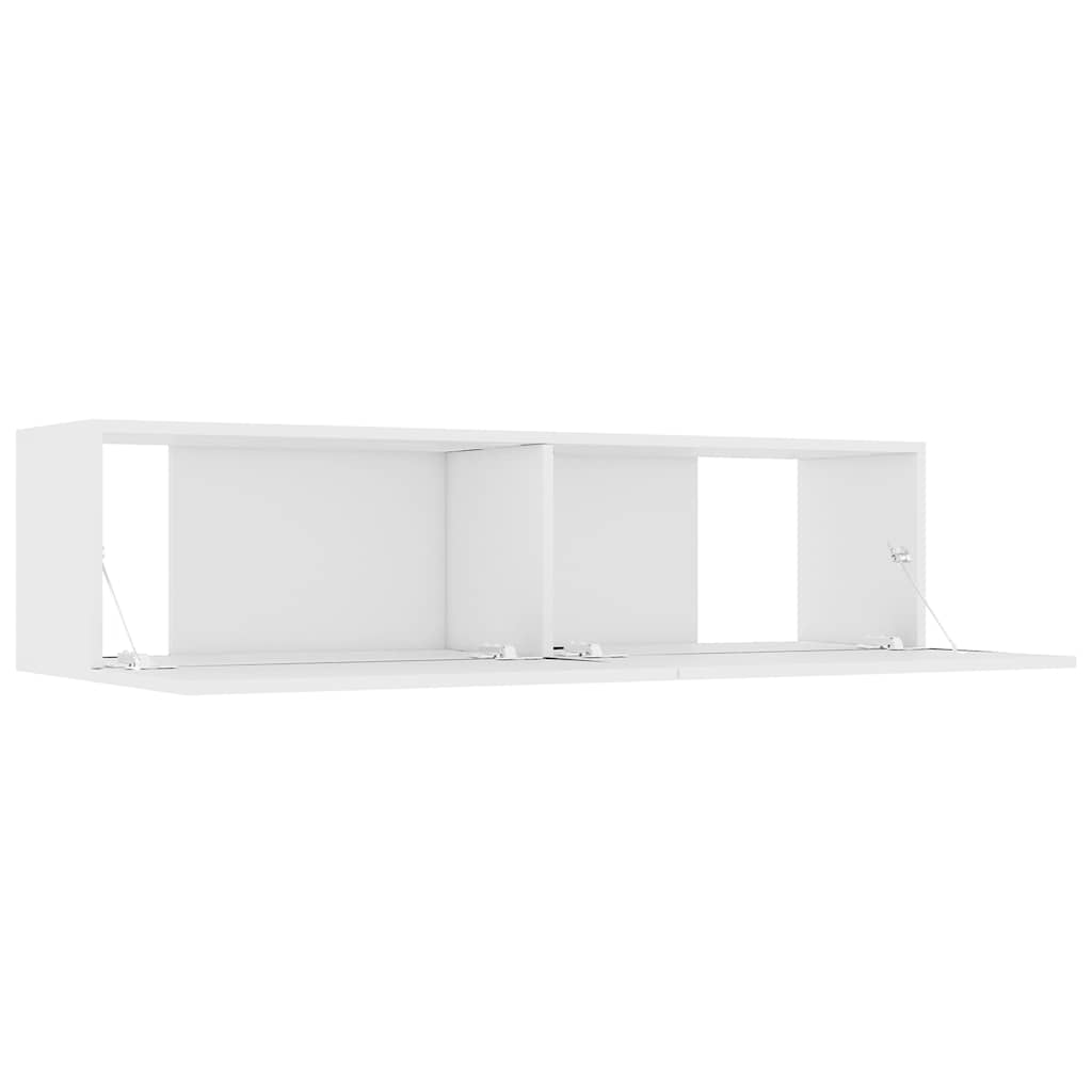 vidaXL TV Cabinet White 120x30x30 cm Engineered Wood