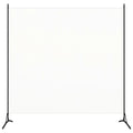 vidaXL 1-Panel Room Divider White 175x180 cm