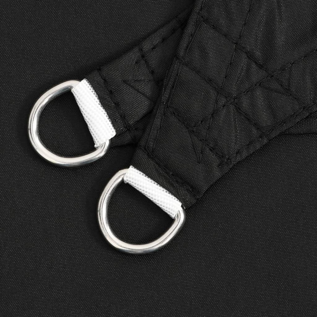 vidaXL Sunshade Sail Oxford Fabric Rectangular 3x4.5 m Black