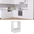 vidaXL Oven Cabinet Lyon White 60x46x81.5 cm Engineered Wood