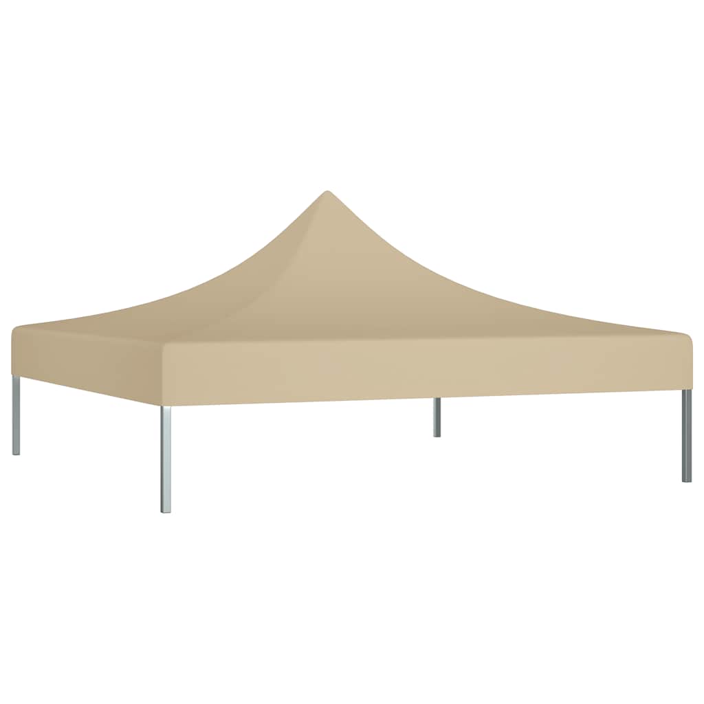 vidaXL Party Tent Roof 2x2 m Beige 270 g/m��