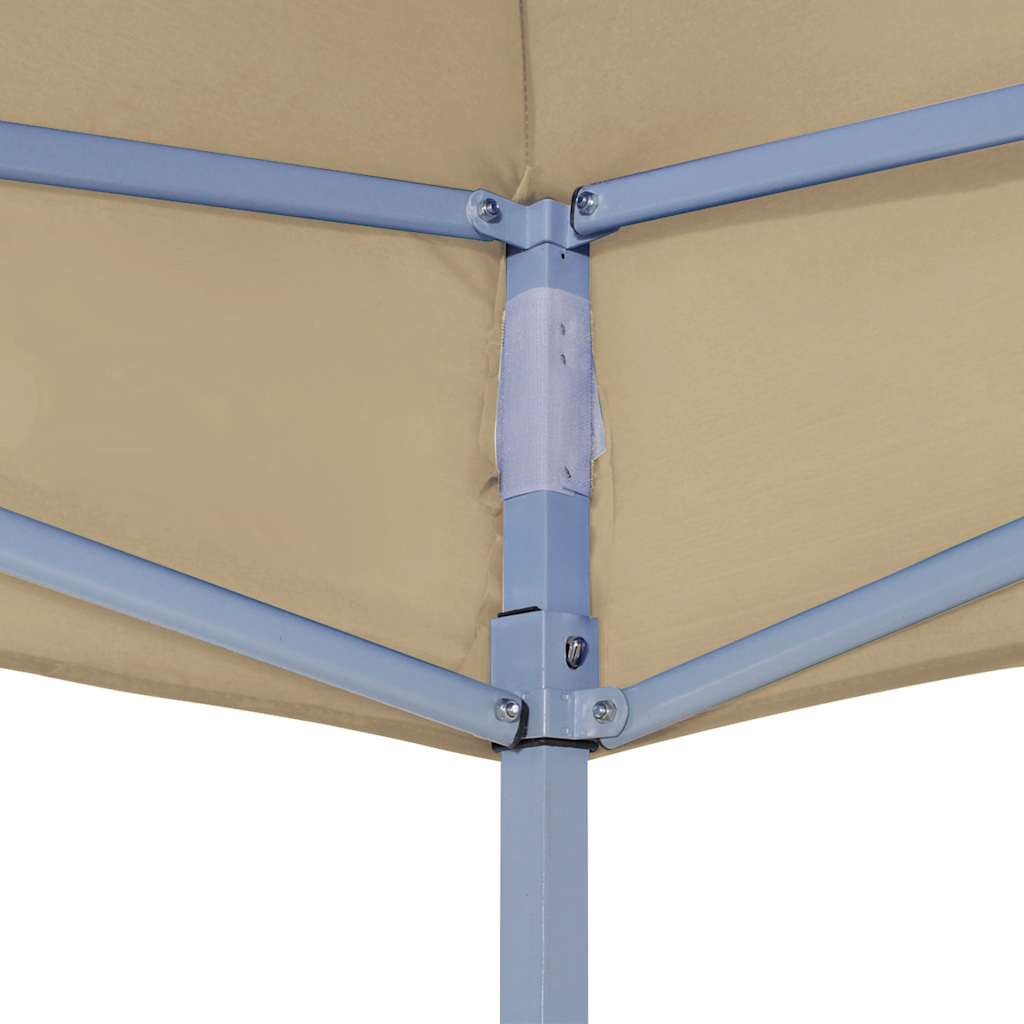 vidaXL Party Tent Roof 2x2 m Beige 270 g/m��