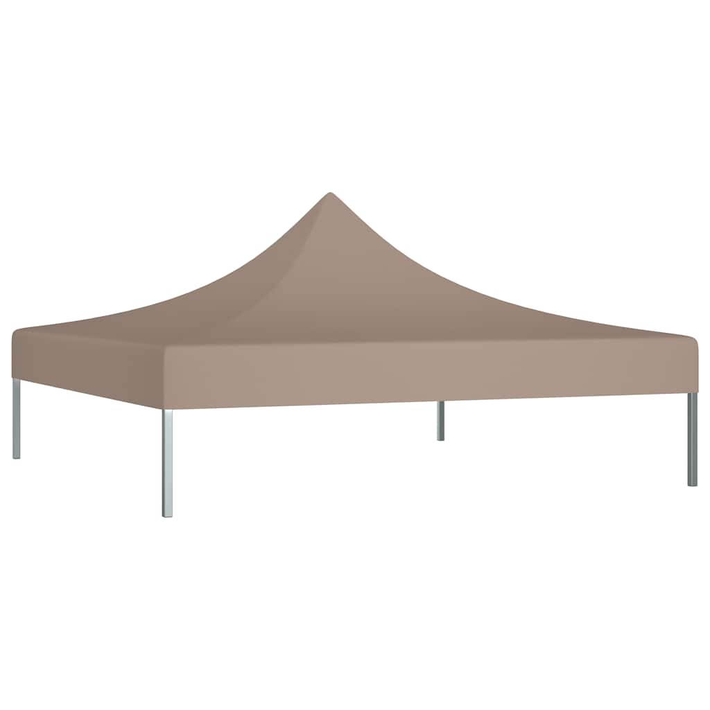 vidaXL Party Tent Roof 2x2 m Taupe 270 g/m��