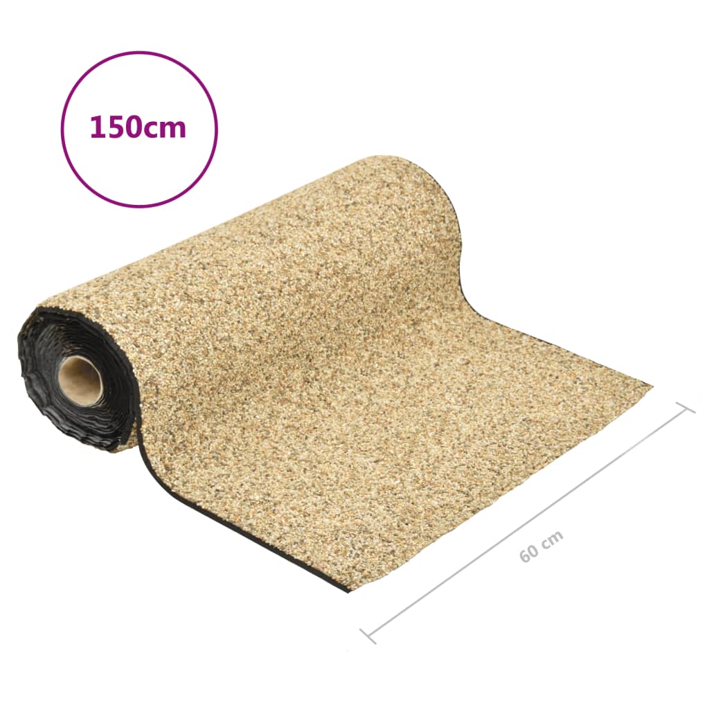 vidaXL Stone Liner Natural Sand 150x60 cm