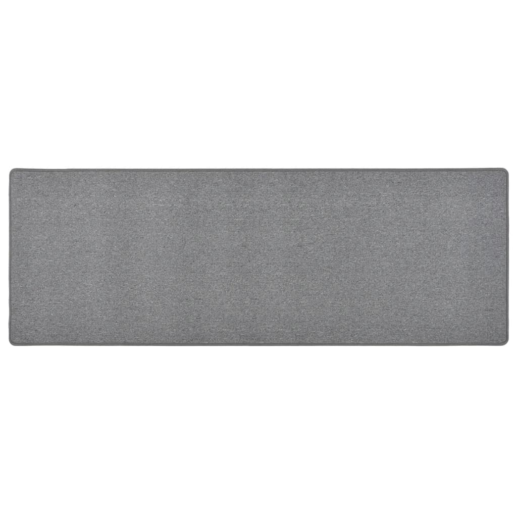 vidaXL Carpet Runner Dark Grey 50x150 cm