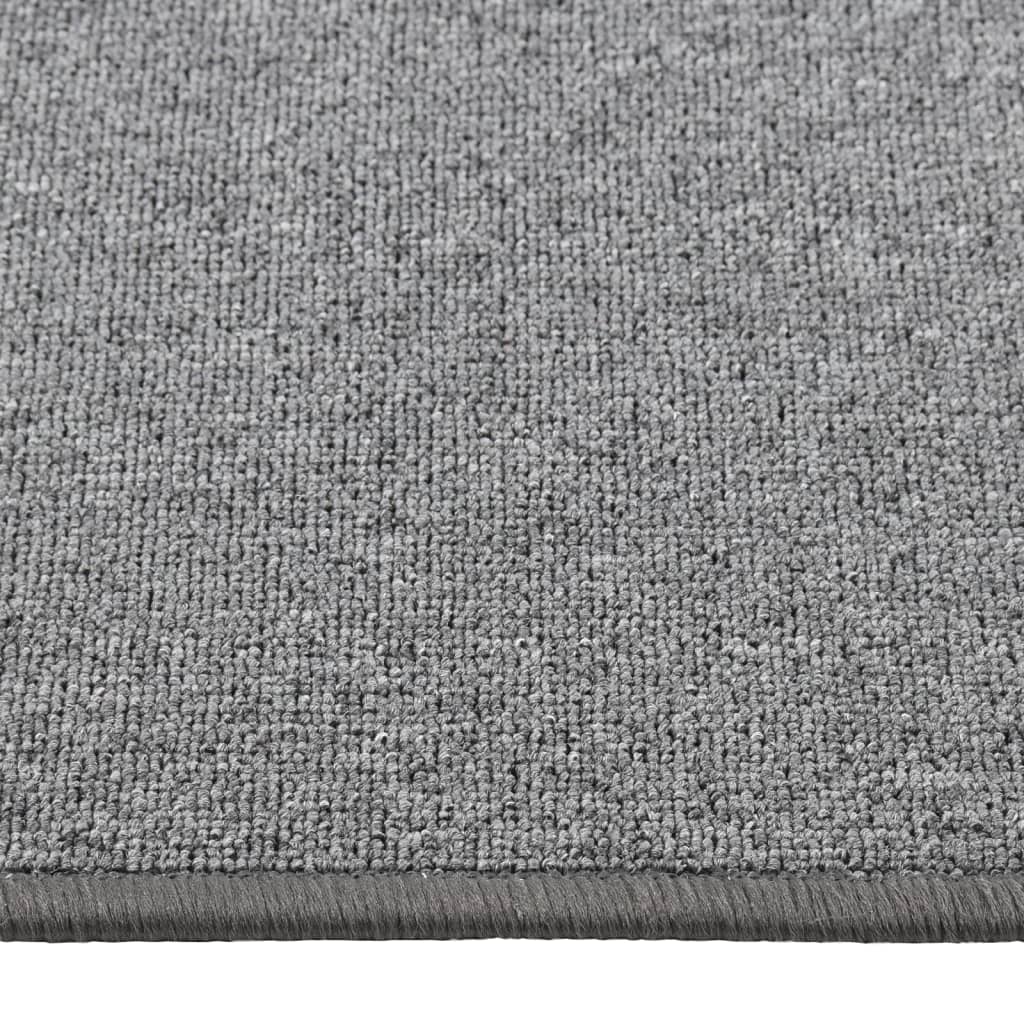 vidaXL Carpet Runner Dark Grey 50x300 cm