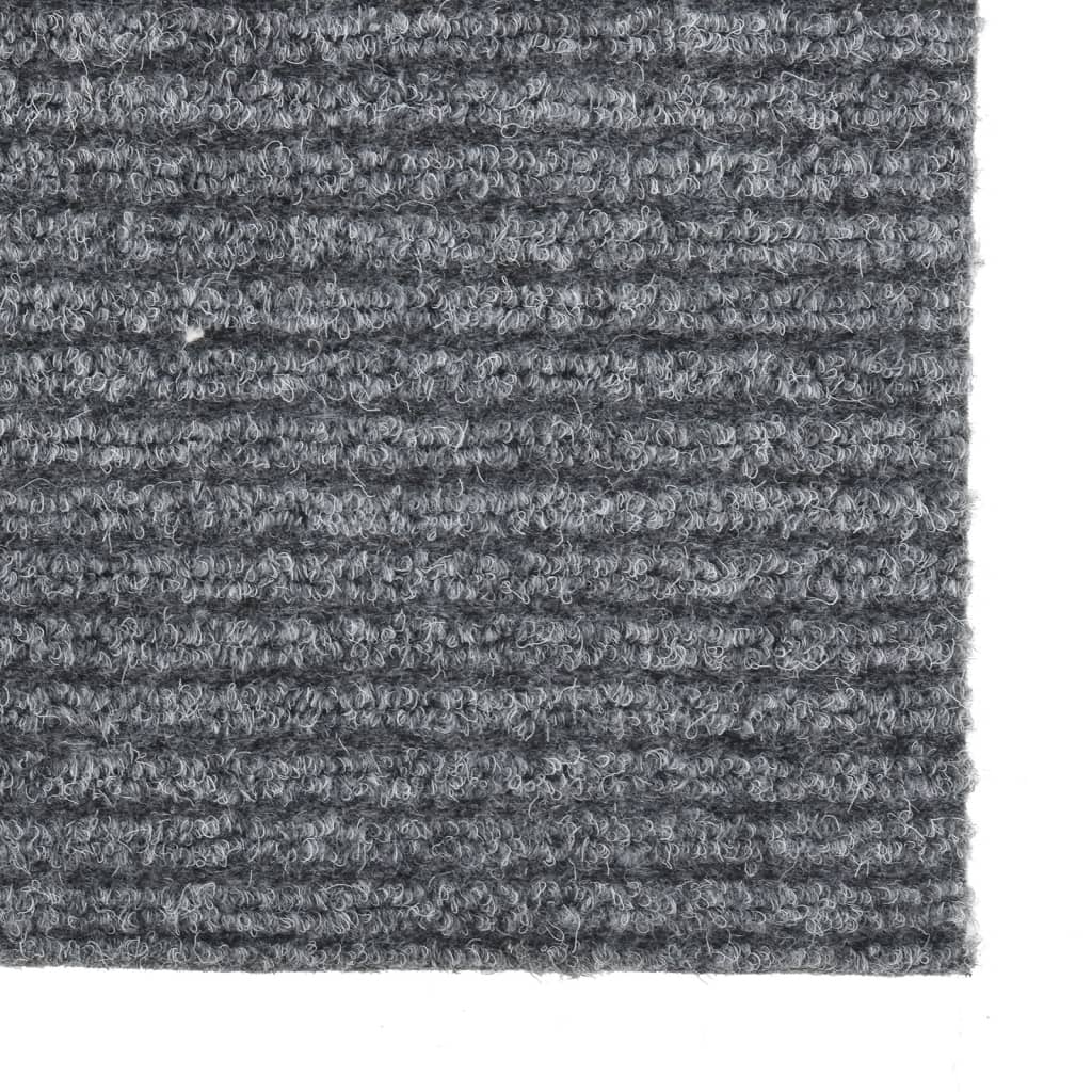 vidaXL Dirt Trapper Carpet Runner 100x100 cm Grey