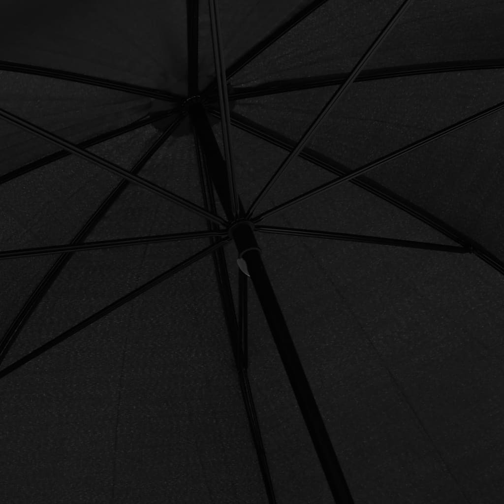 vidaXL Umbrella Black 130cm