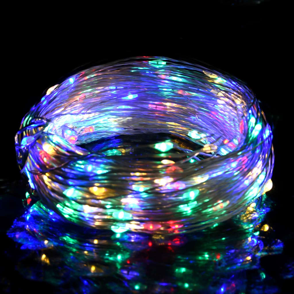 vidaXL LED Micro Fairy String Lights 40m 400 LED Colourful 8 Function