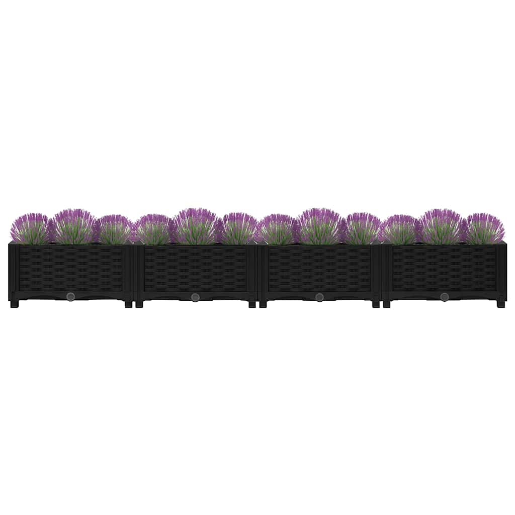 vidaXL Raised Bed 160x40x23 cm Polypropylene
