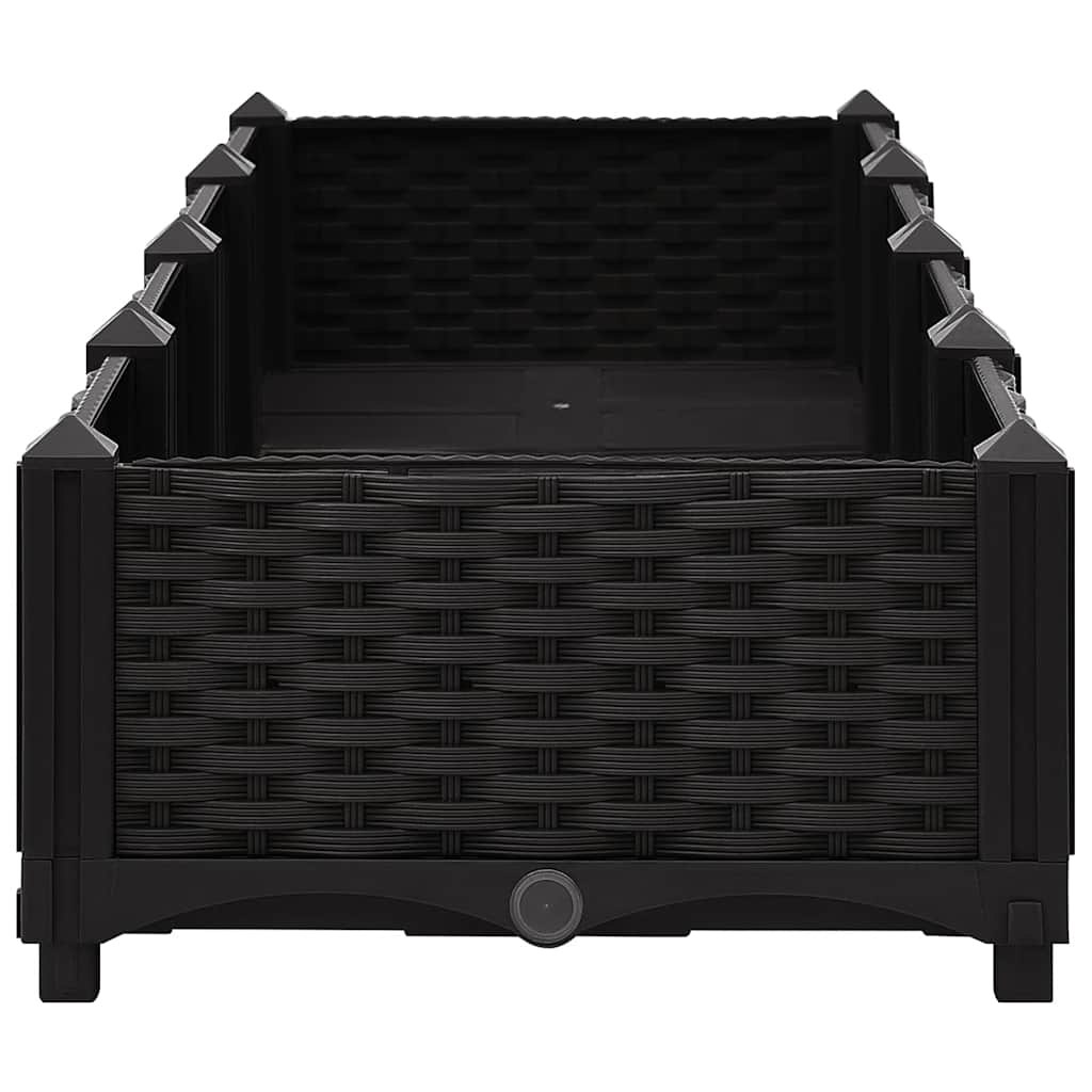 vidaXL Raised Bed 160x40x23 cm Polypropylene