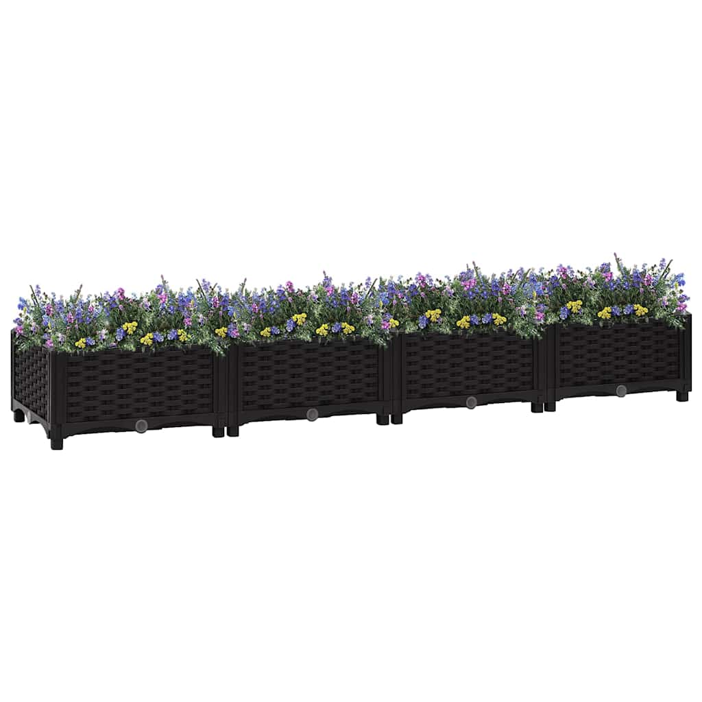 vidaXL Raised Bed 160x40x23 cm Polypropylene