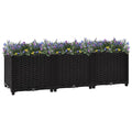 vidaXL Raised Bed 120x40x38 cm Polypropylene