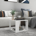 vidaXL Coffee Table White 40x40x30 cm Engineered Wood