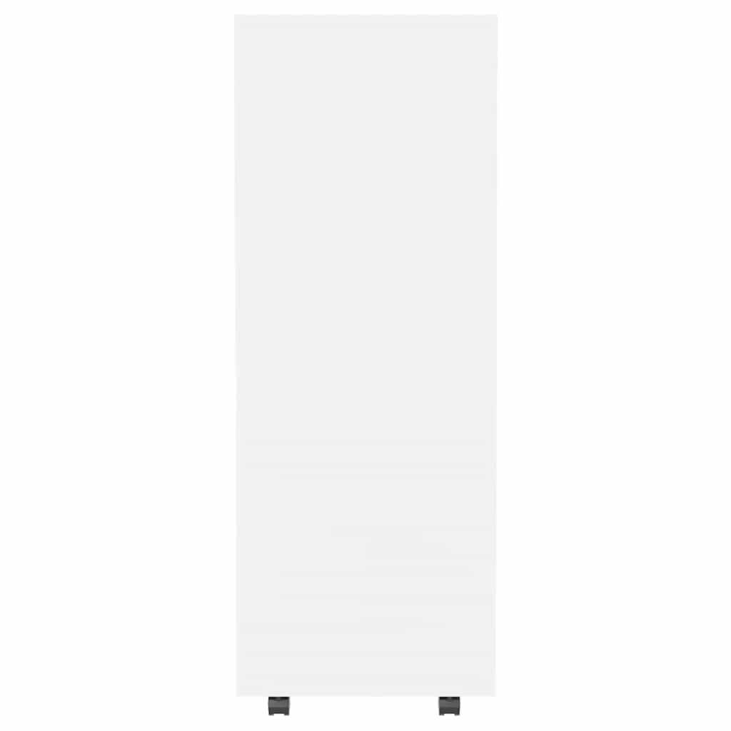 vidaXL Wardrobe White 80x40x110 cm Engineered Wood