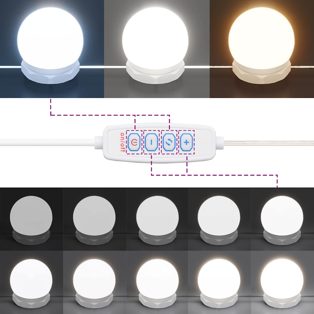 2 LED Inground Light 100 x 100 x 68 mm