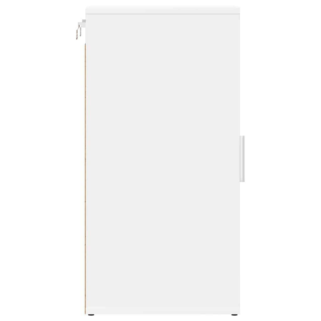 vidaXL Shoe Cabinet White 32x35x70 cm Engineered Wood