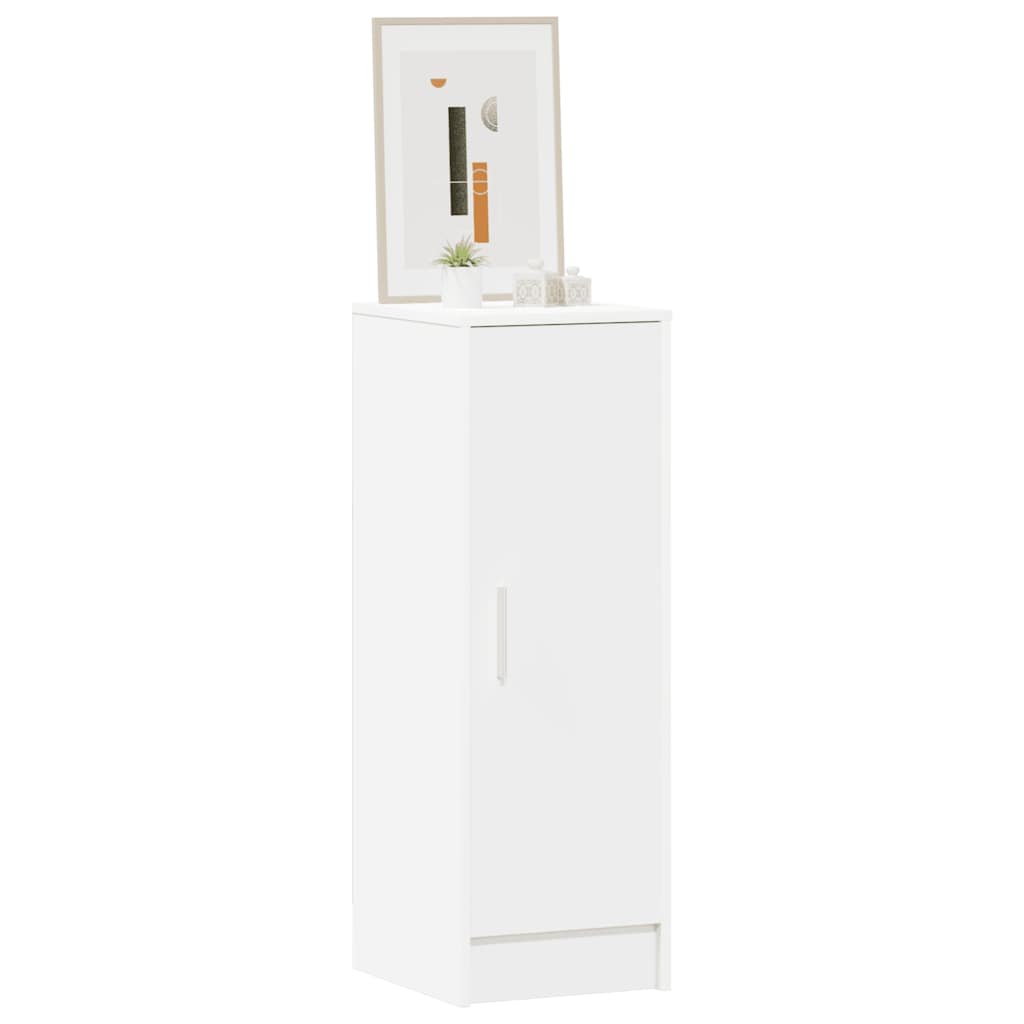 vidaXL Shoe Cabinet White 32x35x92 cm Engineered Wood