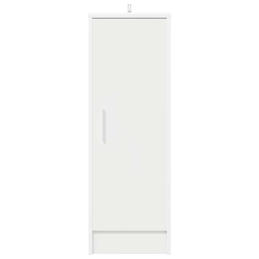 vidaXL Shoe Cabinet White 32x35x92 cm Engineered Wood
