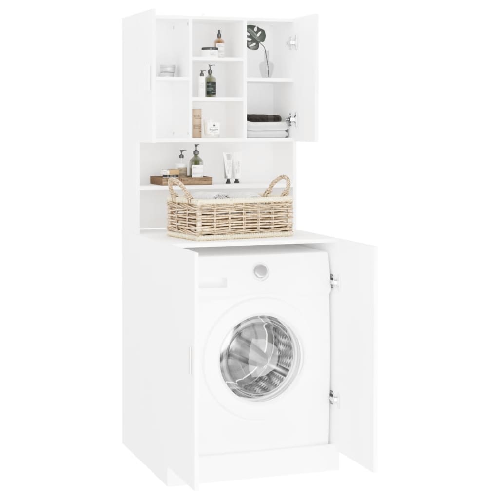vidaXL Washing Machine Cabinet White