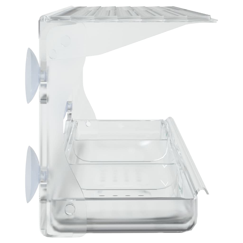 vidaXL Window Bird Feeders 2 pcs Acrylic 30x12x15 cm