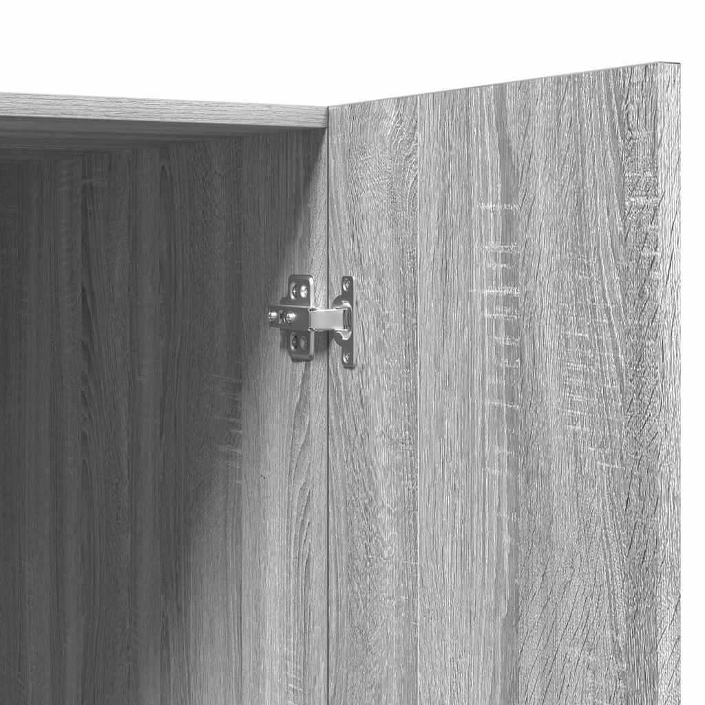 vidaXL Washing Machine Cabinet Grey sonoma 71x71.5x91.5 cm