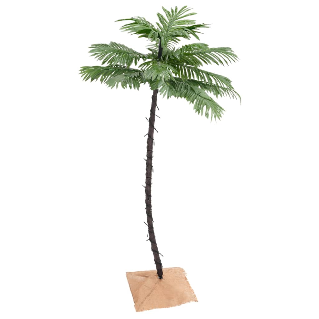 vidaXL LED Palm Tree Warm White 96 LEDs 180 cm
