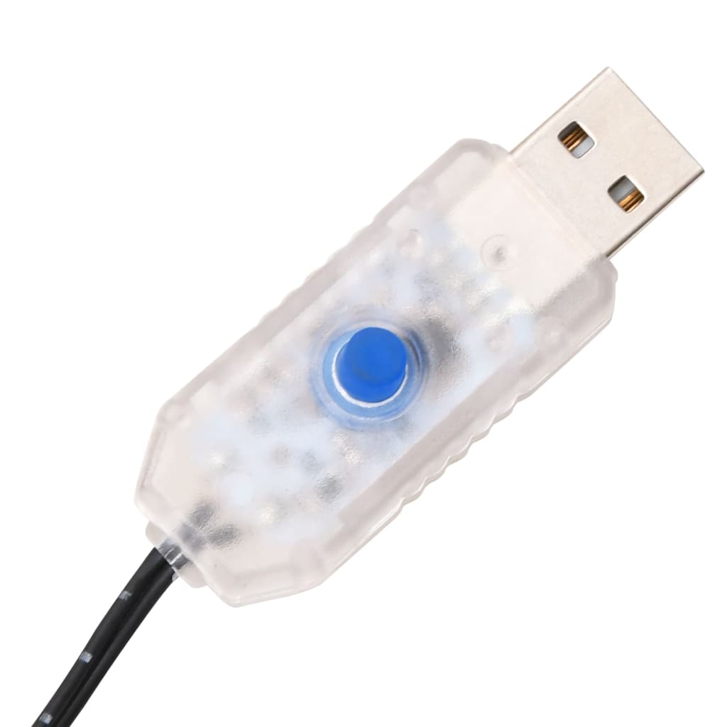 vidaXL LED Palm Tree Warm White 96 LEDs 180 cm