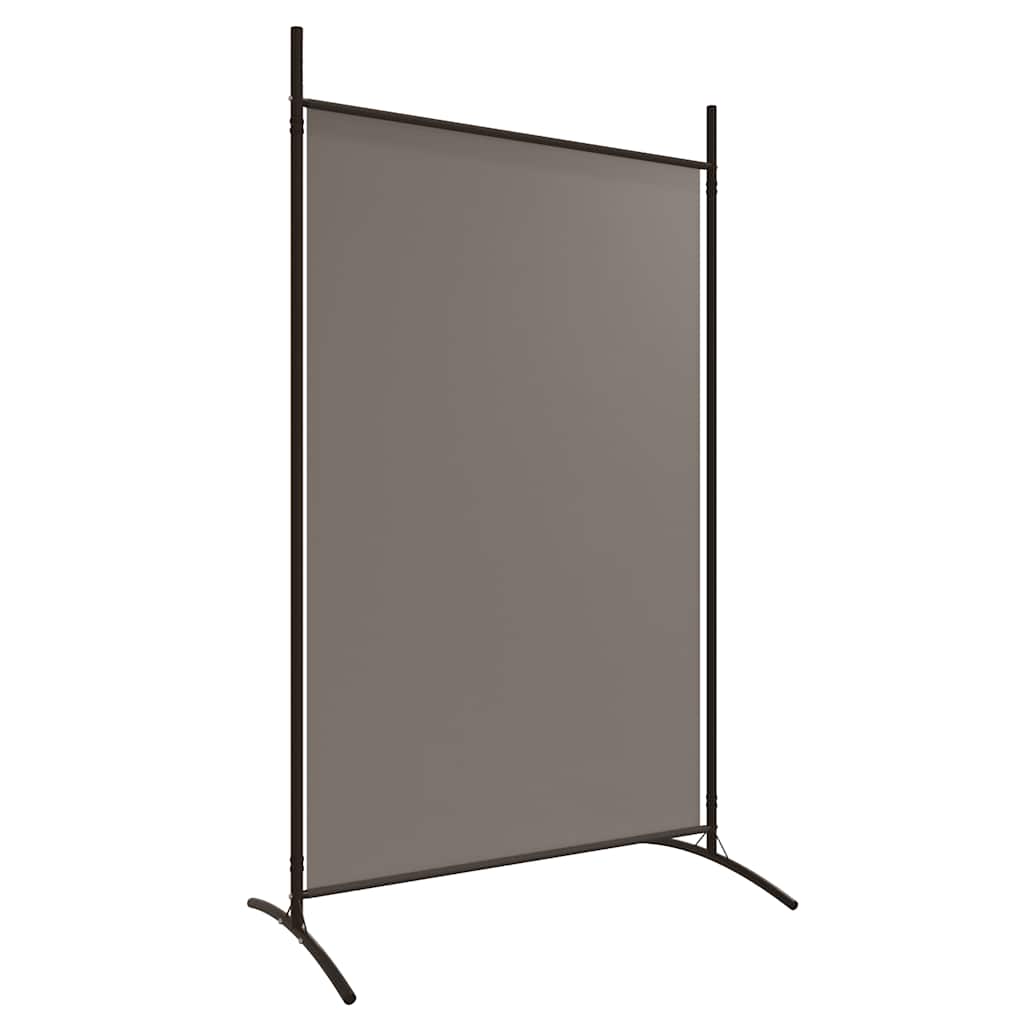 vidaXL 2-Panel Room Divider Anthracite 348x180 cm Fabric