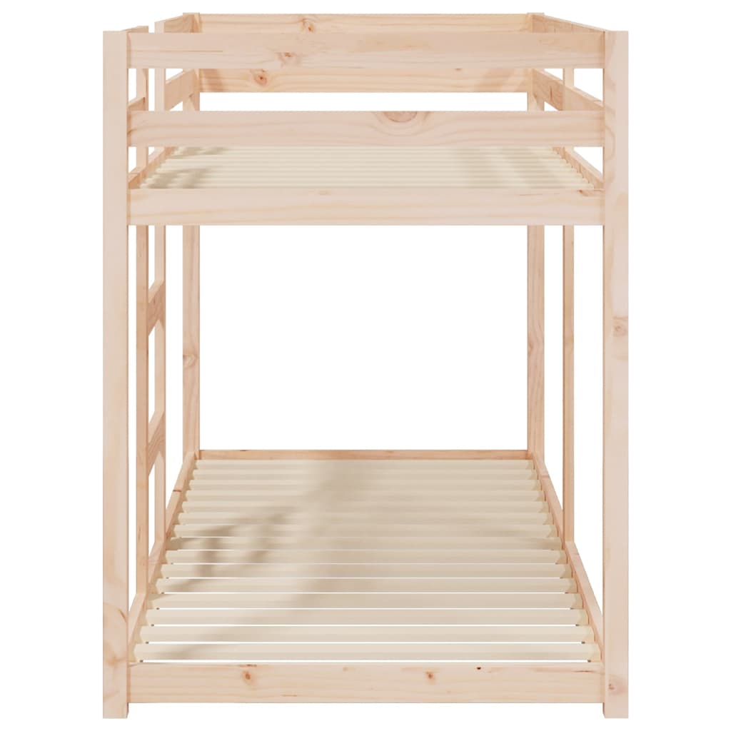 vidaXL Bunk Bed without Mattress 80x200 cm Solid Wood Pine