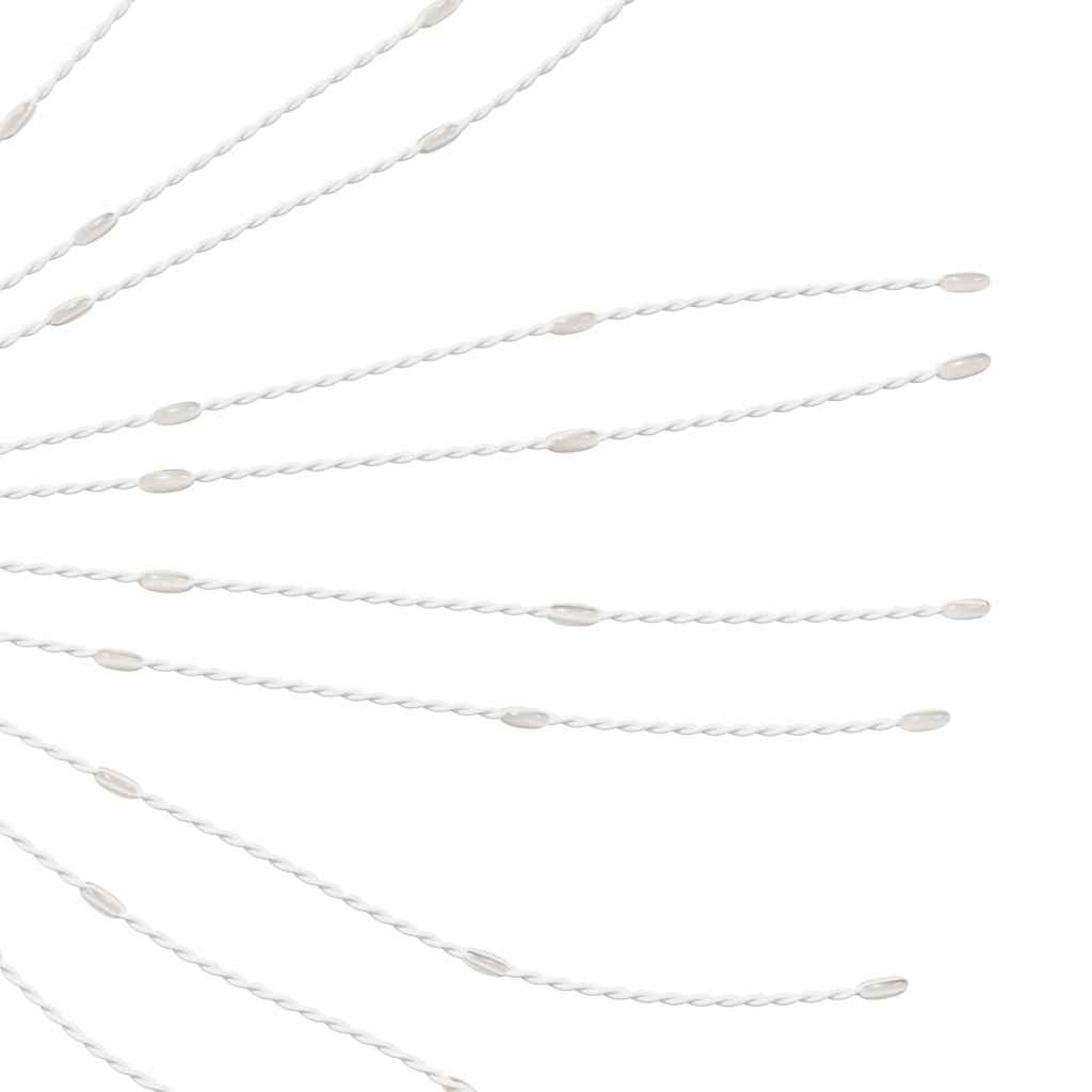 vidaXL Christmas Starburst Light 140 LEDs Blue 17 cm