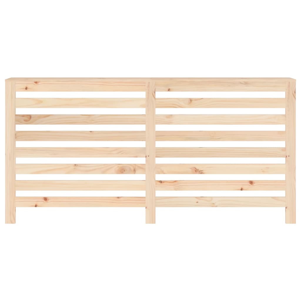 vidaXL Radiator Cover 169x19x84 cm Solid Wood Pine