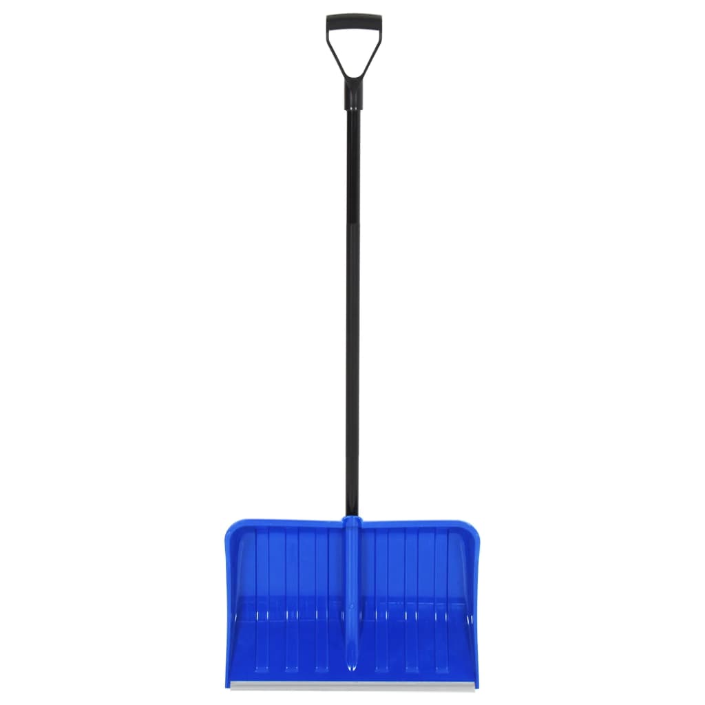 vidaXL Snow Shovel Blue 147 cm Metal