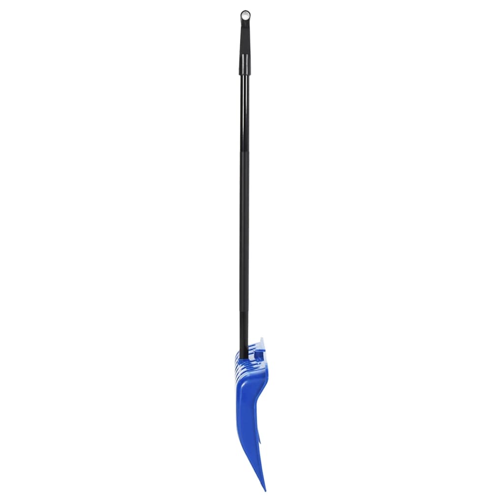 vidaXL Snow Shovel Blue 147 cm Metal