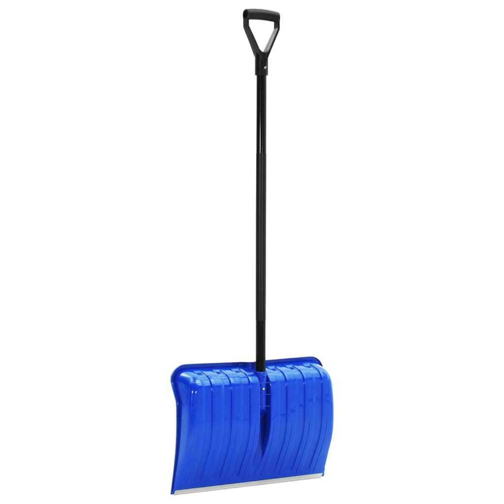 vidaXL Snow Shovel Blue 147 cm Metal